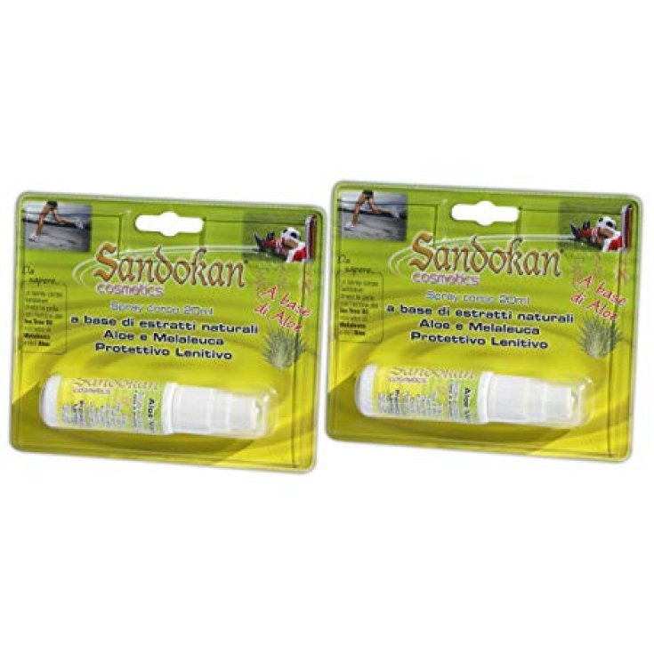 Sandokan Cosmetics Spray Corpo Aloe E Melaleuca Protettivo Lenitivo 20ml