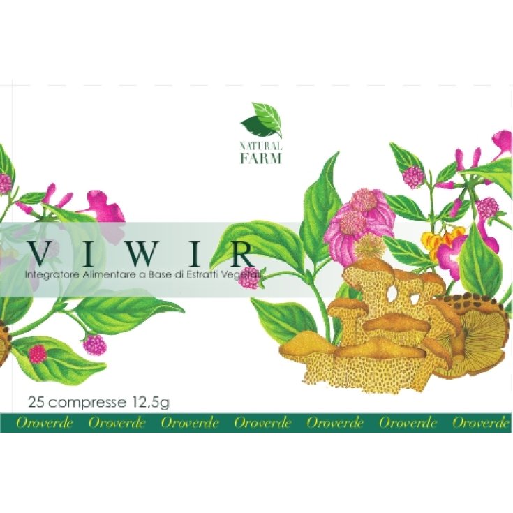 Natural Farm Viwir Integratore Alimentare 75 Compresse