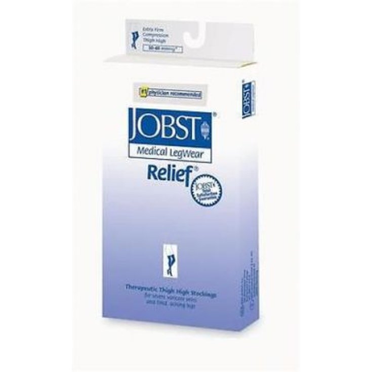 Jobst Relief 30-40mmHg Calza Autoreggente Colore Neutro Taglia XL