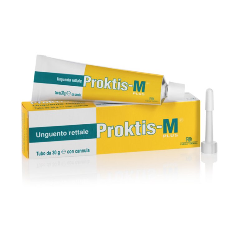 Farma-Derma Proktis-M® Plus Unguento Rettale 30g Con Cannula