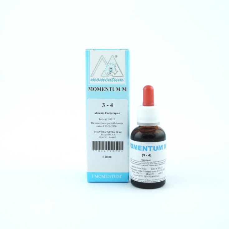 Euronatur Group Momentum M 3-4 Gocce Rimedio Omeopatico 30ml