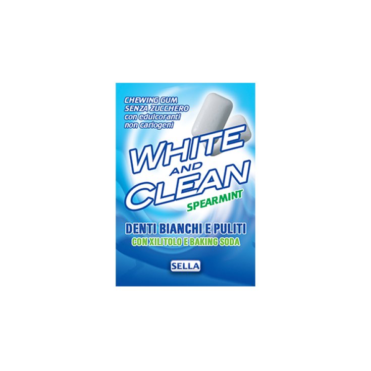 Sella White And Clean Chewing Gum 28g
