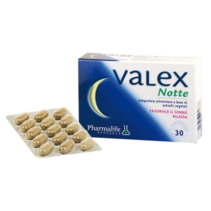 Pharmalife Research Valex Notte Integratore Alimentare 30 Compresse