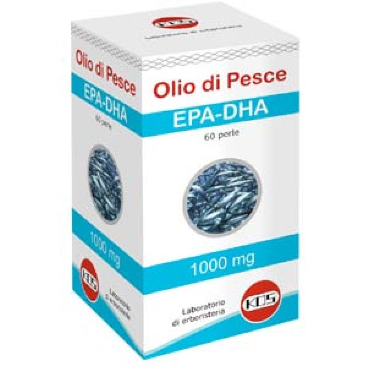 Kos Olio Di Pesce EPA DHA Integratore Alimentare 60 Perle 1000mg