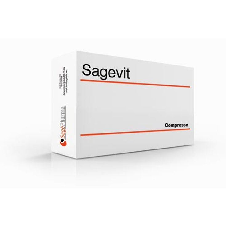 Sagè Pharma Sagevit -  Integratore Alimentare 30 Compresse