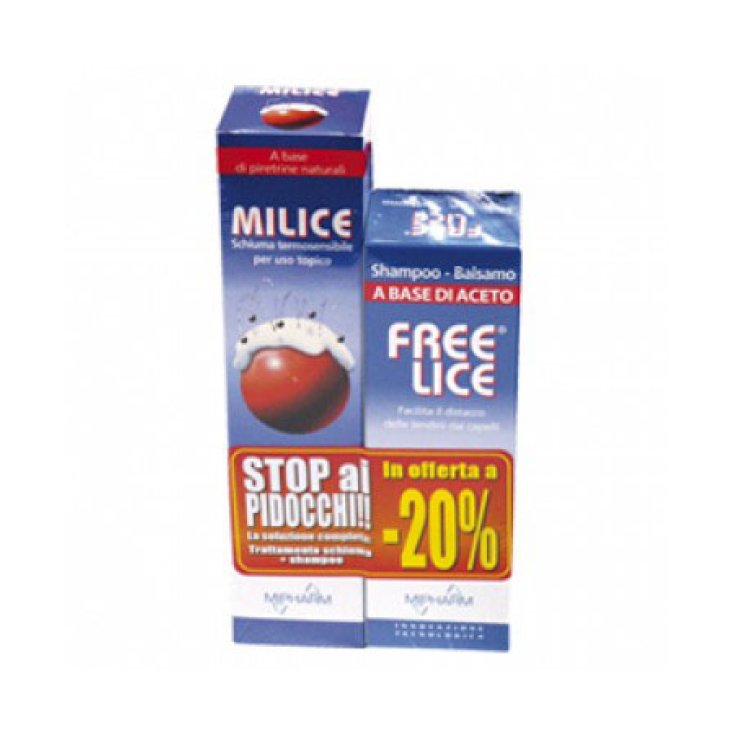 Mipharm Milice Multipack Schiuma Milice 150ml + Shampoo Freelice 80ml 