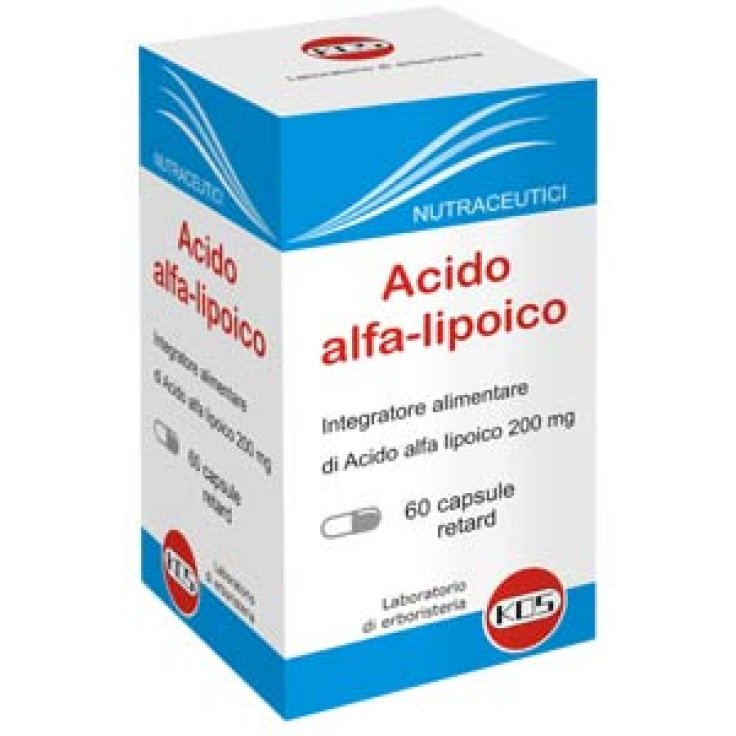 KOS Acido Alfa Lipoico Integratore Alimentare 60 Capsule