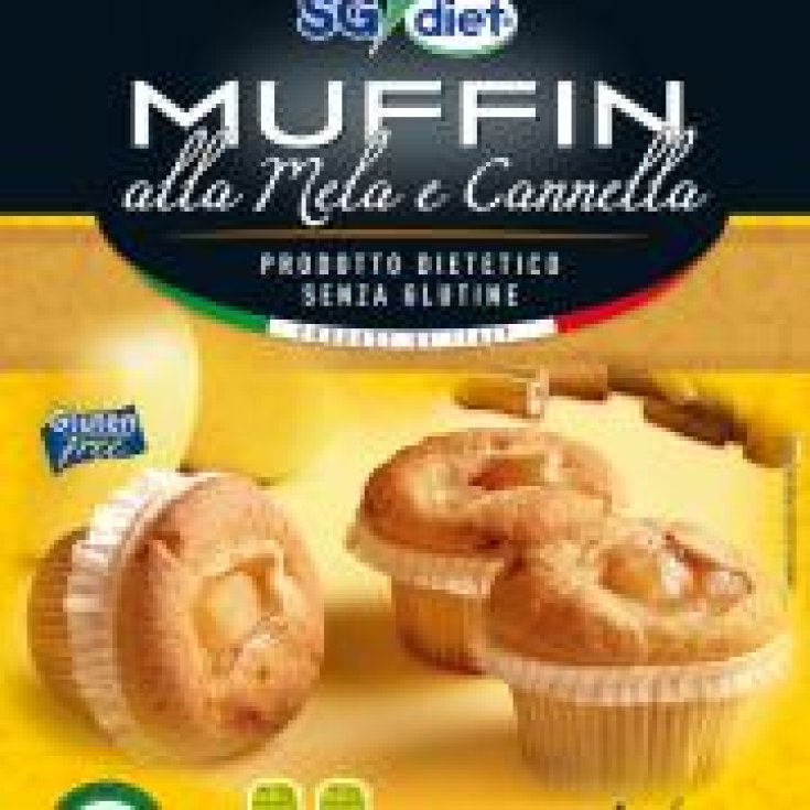 Sg Diet Muffin Mela Cannella 180g
