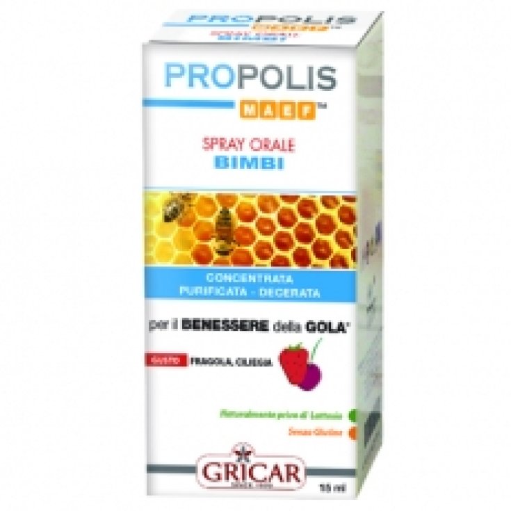 Gricar Propolis Spray Orale Bimbi Integratore Alimentare 15ml