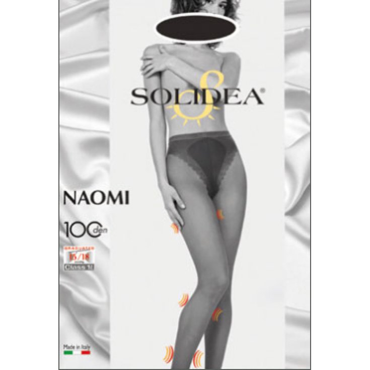 Solidea Naomi 100 Den Collant Colore Sabbia Taglia 3
