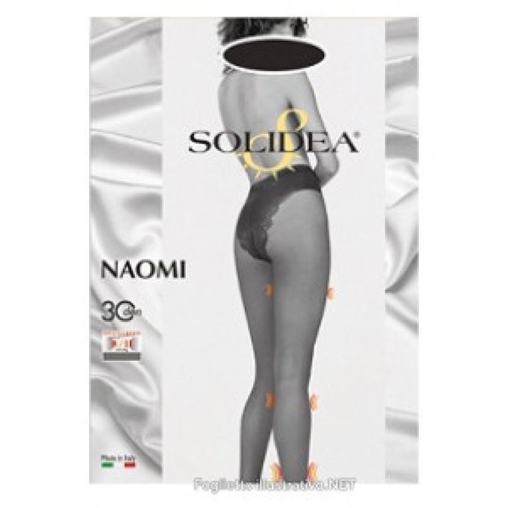 Solidea Naomi 30 Collant  Modellante Colore  Fumo Taglia 1