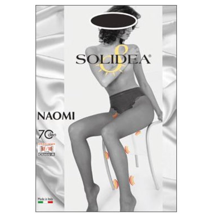 Solidea Naomi 70 Collant Modellante Maglia Liscia Colore Fumo Taglia 1