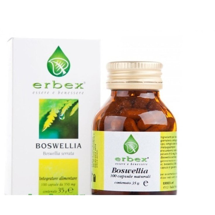 Erbex Boswellia Integratore Alimentare 100 Capsule