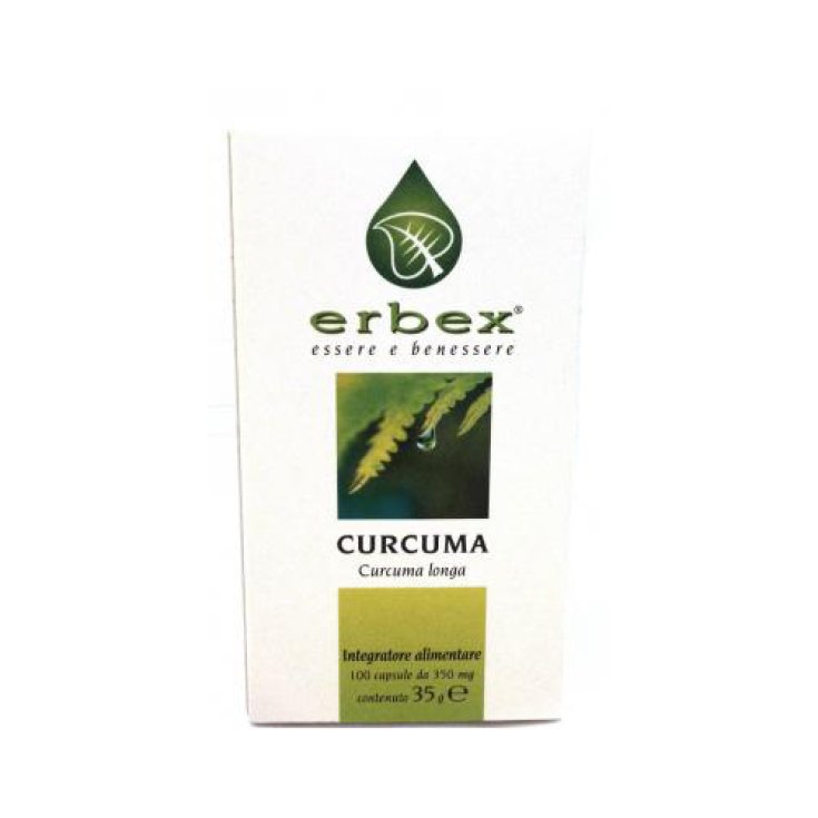 Erbex Curcuma 100 Capsule Da 350mg