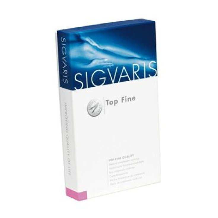 Sigvaris 701 Autoreggenti Punta Aperta Colore Black Taglia LL