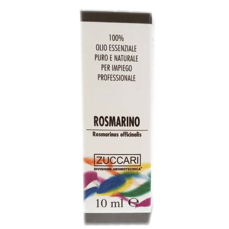 Zuccari Olio Essenziale Rosmarino 34 Per Impiego Professionale Flaconcino Da 10ml