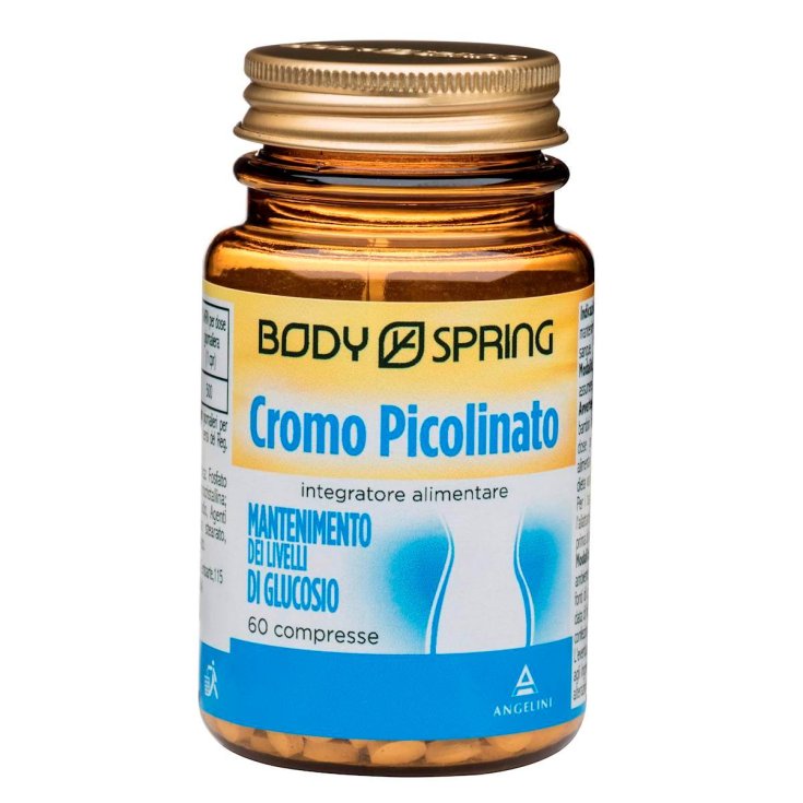 Body Spring Bio Cromo Picolinato Integratore Alimentare 60 Compresse
