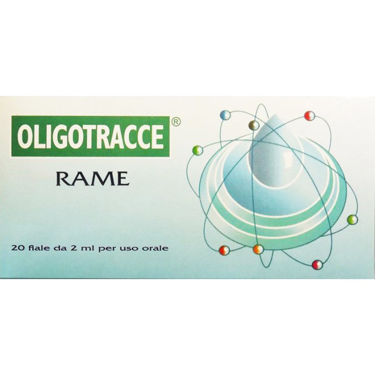 Oligotracce Rame 20 Fiale 2ml