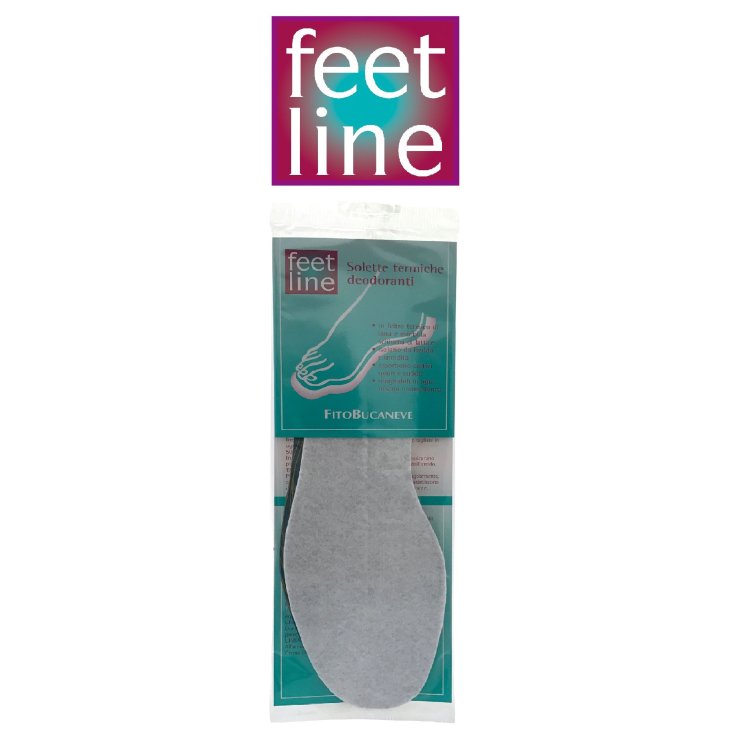 Fitobucaneve Feetline Soletta Termica Deodorante 1 Paio