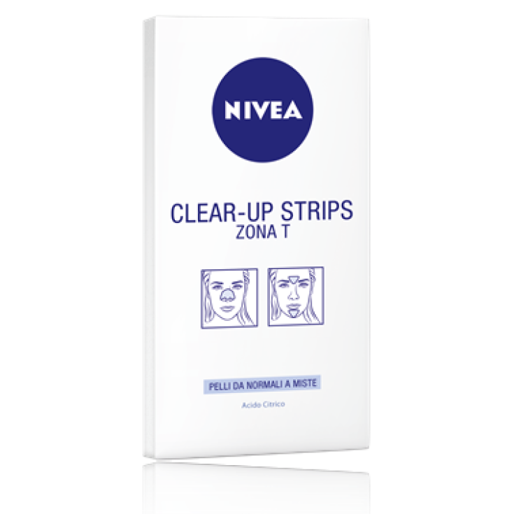 NIVEA CLEAR-UP STRIP ZONA T 6 PZ