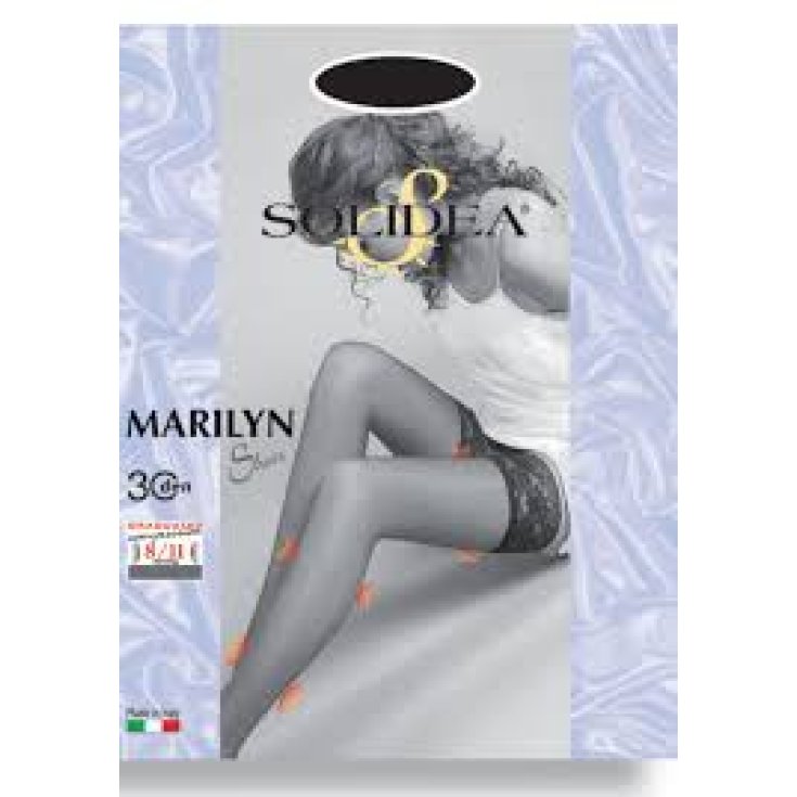 Solidea Marilyn 30 Sheer Autoreggente Colore Sabbia Taglia 1