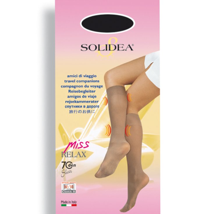 Solidea Relax 70Den Gambaletto Unisex Colore Bronze Taglia 4