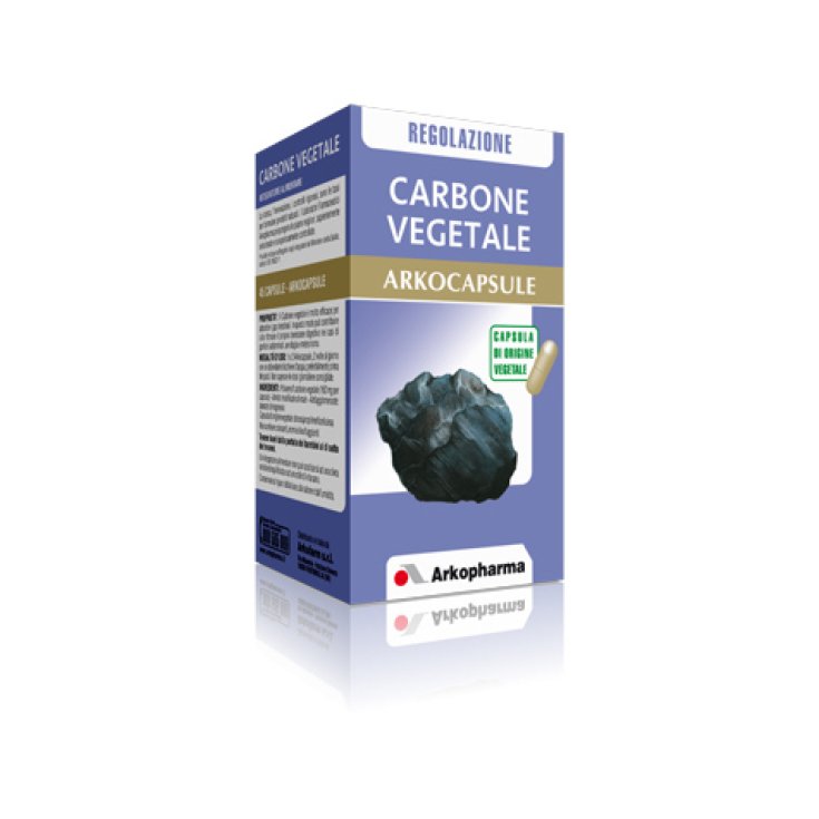 Arkopharma Carbone Vegetale Arkocapsule Integratore Alimentare 45 Capsule