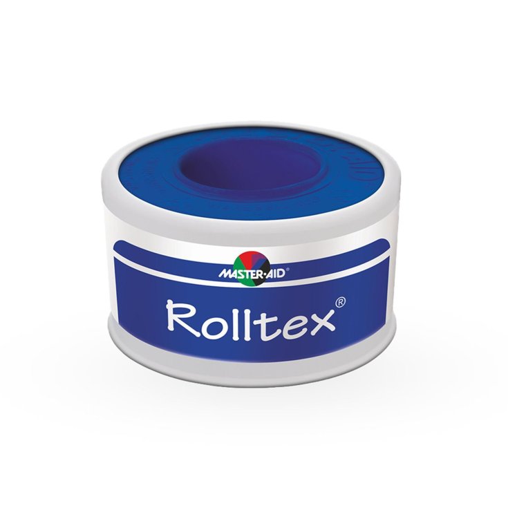 Master-Aid® Rolltex® Cerotto In Tela Di Rayon Viscosa Colore Bianco m 5 x 2,5 cm