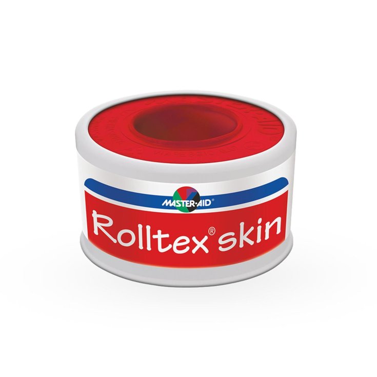 Master-Aid® Rolltex® Skin Cerotto In Tela Di Rayon Viscosa Colore Rosa Pelle m 5 x 1,25 cm