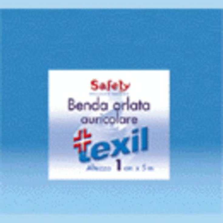 Safety Texil Benda Orlata Auricolare 5m x 2cm