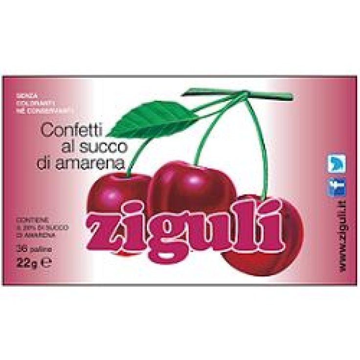 Ziguli Amarena 36 Palline 22g