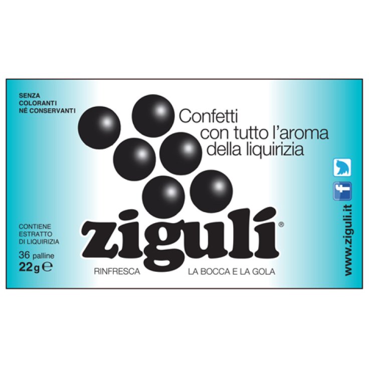 Ziguli Liquirizia 36 Paalline 22g