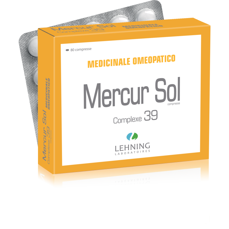 Lehning Mercur Sol Complex 39 Integratore Alimentare 80 Compresse