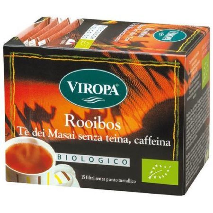 Viropa Te Rooibos Senza Teina nè Caffeina Bio 15 Bustine