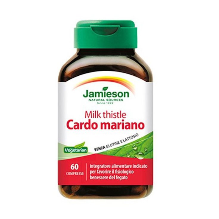 Jamieson Cardo Mariano Milk Thistle Integratore Alimentare 60 Compresse