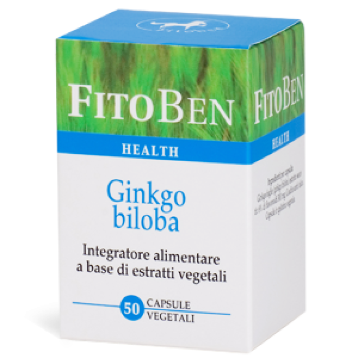Fitoben Ginkgo Biloba Integratore Alimentare 50 Capsule Vegetali