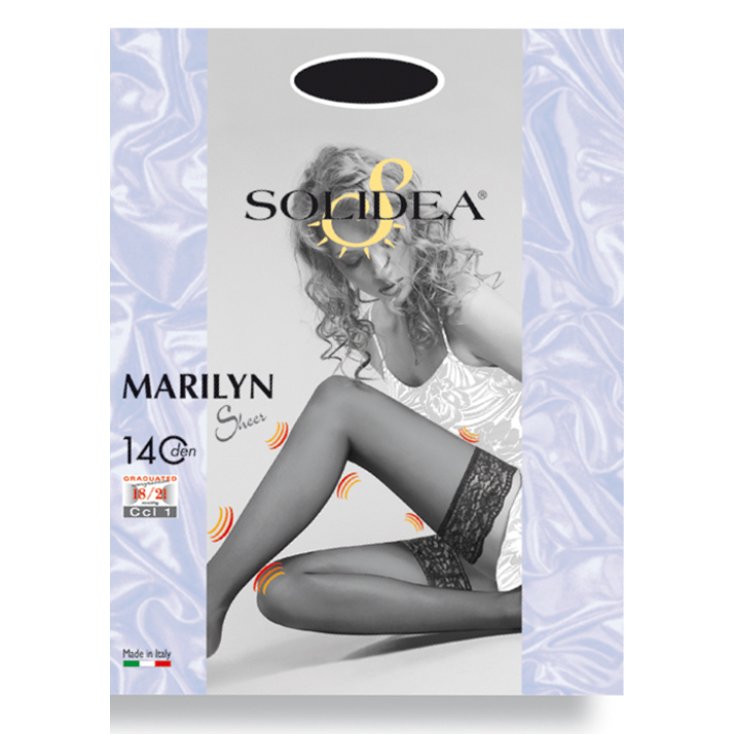 Solidea Marilyn 140 Sheer Autoreggenti Colore Bronze Taglia 2-M