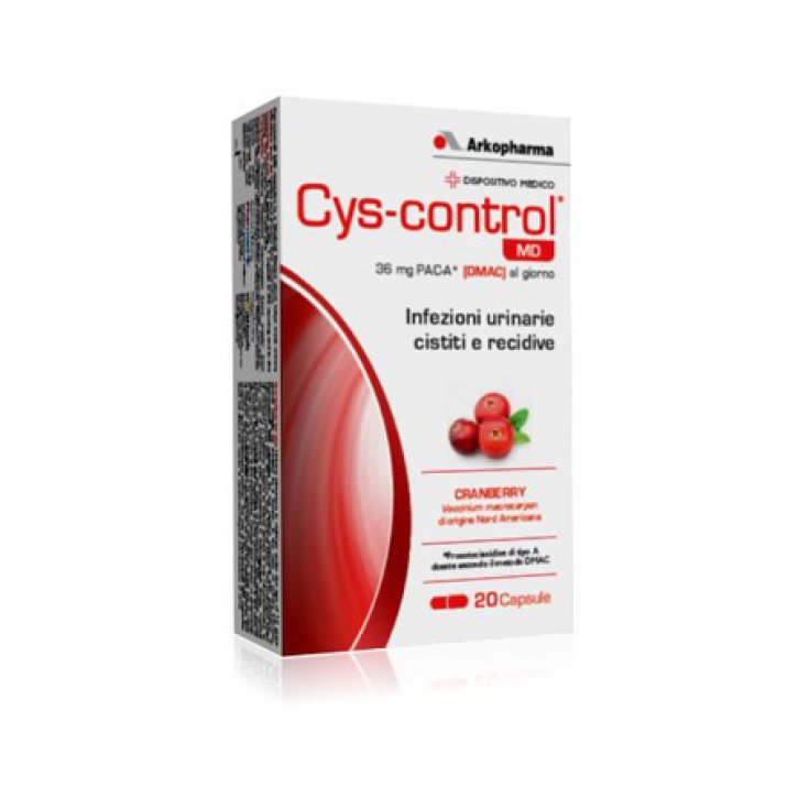 Arkopharma Cys Control Cramberry Integratore Alimentare 60 Capsule