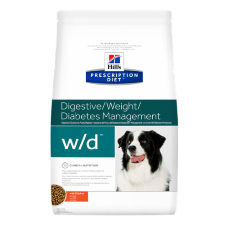 Hill's Prescription Diet Canine w/d Digestive Weight Diabetes Management 1,5kg