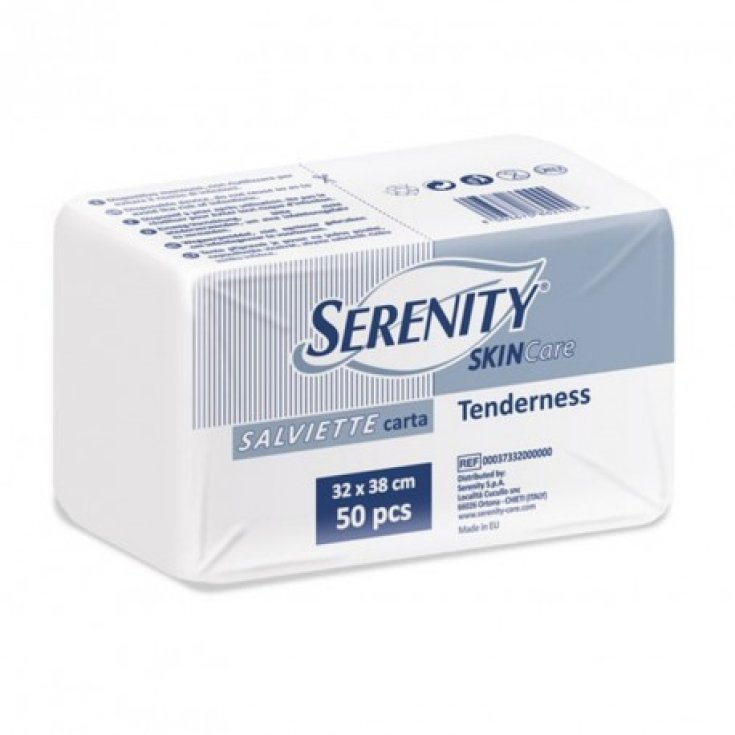 Serenity Skincare Salviette Di Carta Tenderness cm32x38cm  50 Pezzi