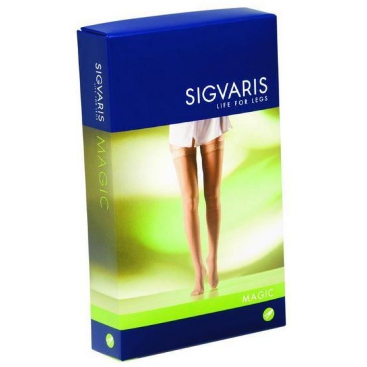 Sigvaris Mg2 Autoreggenti Punta Aperta Colore Black