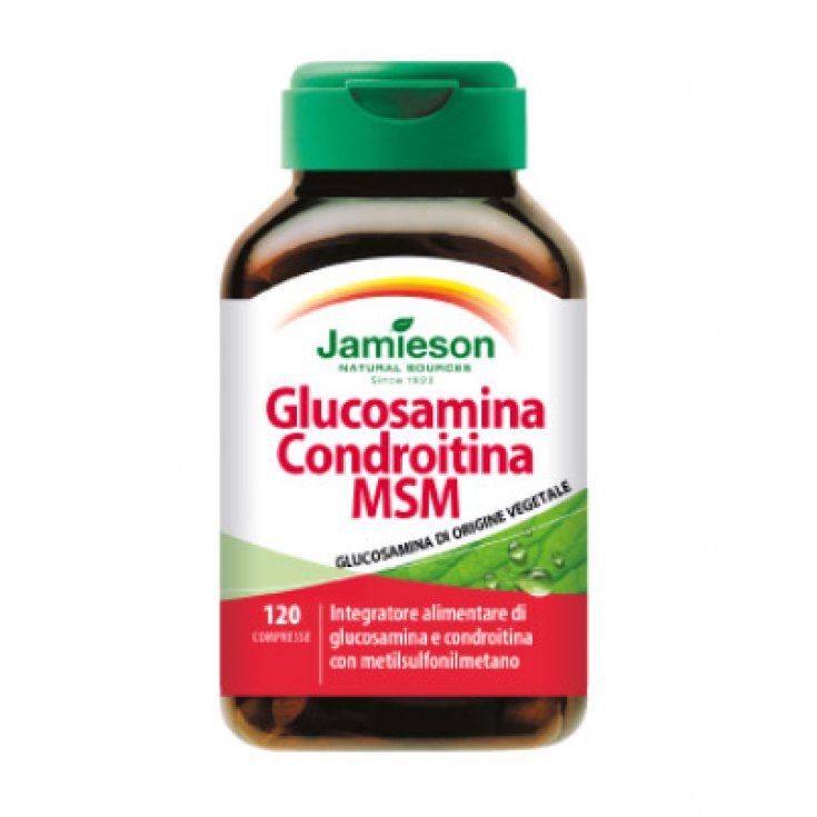 Jamieson Glucosamina Condroitina Msm Integratore Alimentare 120 Compresse