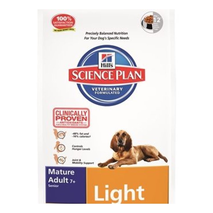 Science Plan Light Mature Adult 7+ Medium con Pollo - 12KG