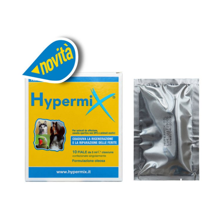 Hypermix Soluzione Per Lesioni Esterne  10 Flaconcini Monodose 5ml