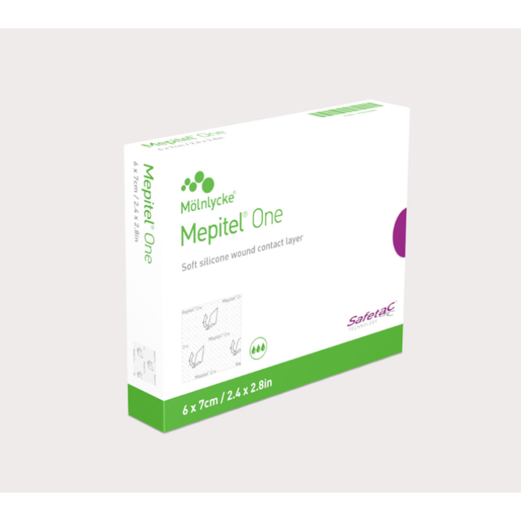 Mölnlycke® Mepitel® One Medicazione In Silicone Misura 5x7,5cm 10 Pezzi