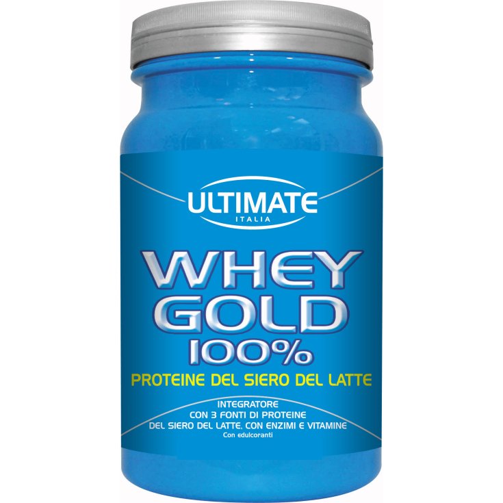 Ultimate Whey Gold 100% Integratore Alimentare Gusto Fragola 750g