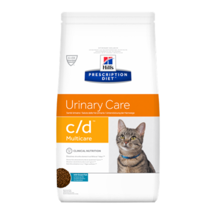 Hill's Prescription Diet Feline C/D Urinary Care con Pesce Oceanico 1,5kg
