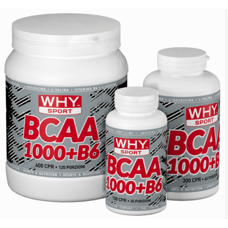 Why BCAA 1000 + B6 Integratore Alimentare 300 Capsule