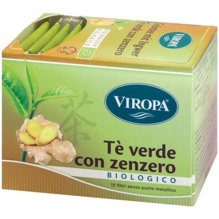 Viropa Te Verde&zenzero Bio 15 Bustine
