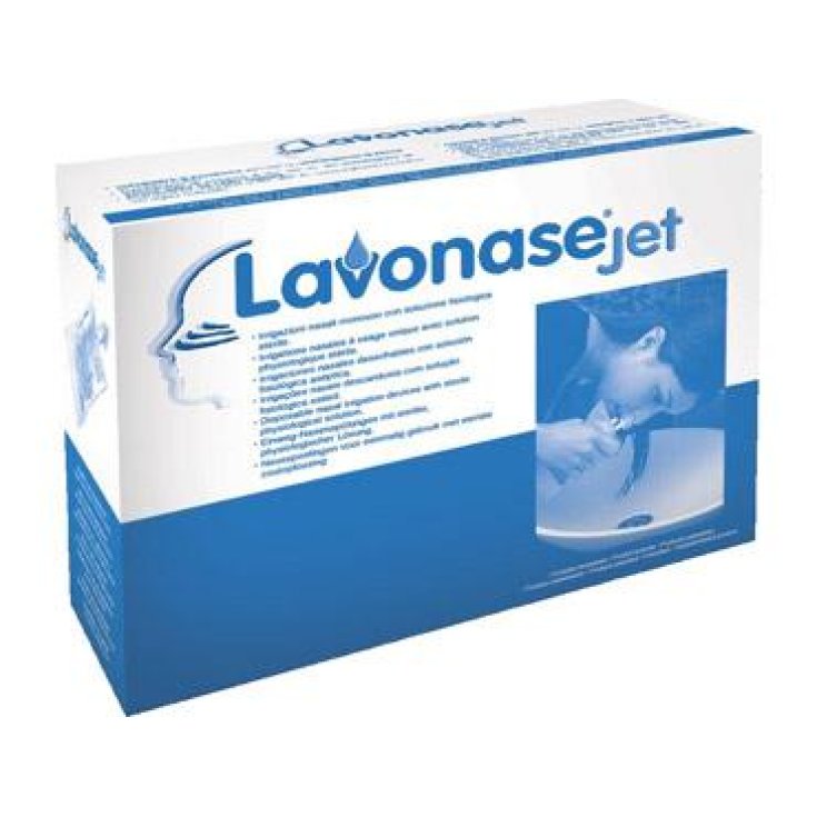 Lavonase Jet 6 Sacche Da 250ml + 6 Dispositivi Per Irrigazione